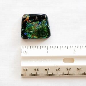New - Handmade Dichroic Cabochon that you can use to make your own jewelry